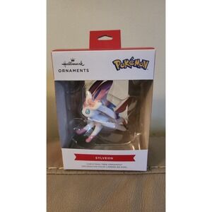 Hallmark‎ Pokemon Sylveon Red Box Christmas Ornament - New
